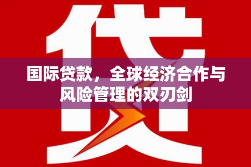 大关国际贷款，全球经济合作与风险管理的双刃剑