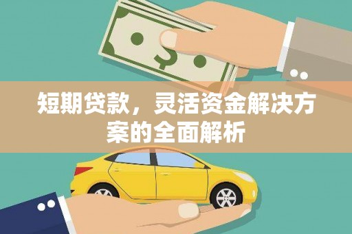 大关短期贷款，灵活资金解决方案的全面解析