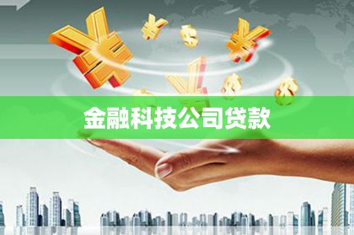 大关金融科技公司贷款