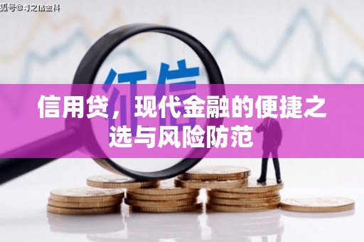 大关信用贷，现代金融的便捷之选与风险防范