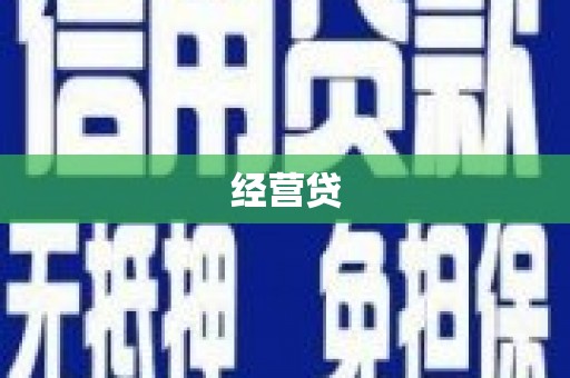 大关经营贷