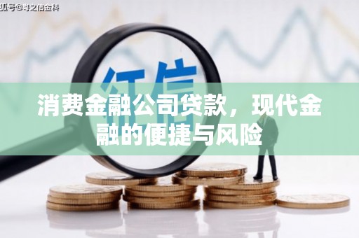 大关消费金融公司贷款，现代金融的便捷与风险